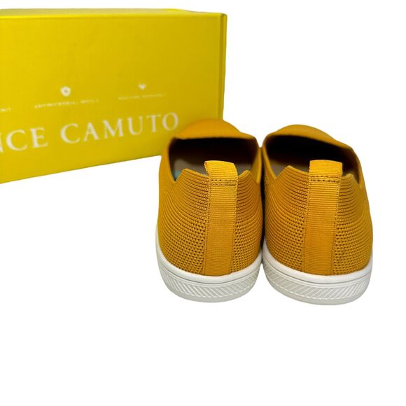 Vince Camuto Cabreli Washable Sneaker Knit Yellow Women 5.5M/36 NWB Breathable - Picture 4 of 9